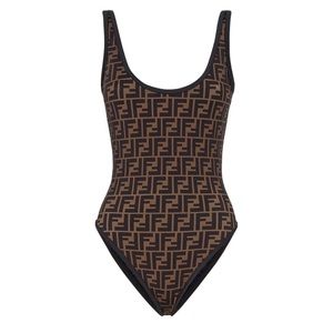 Fendi one piece swimsuit size 8 or Medium